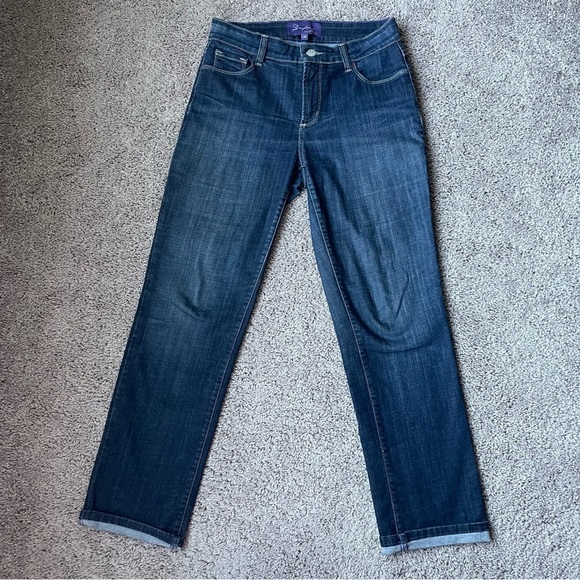 Blue Denim NYDJ Jeans - Picture 2 of 7